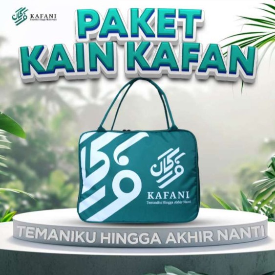kafani: paket kain kafan akhwat (wanita)