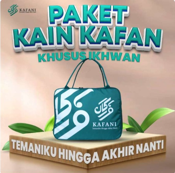 kafani: paket kain kafan ikhwan (pria)